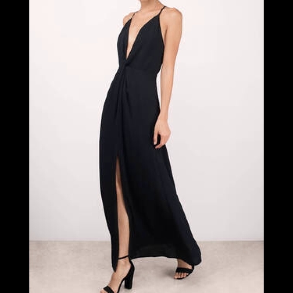Tobi Black Long Dress (size M)